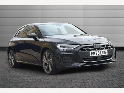 Used Audi A3 Black Edition 150 HP (110 kW) 2025 Black Hatchback