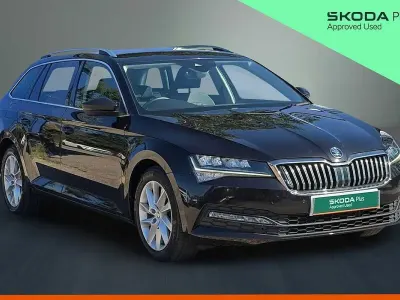 Used Skoda Superb SE Technology 160 HP (117 kW) 2024 Black Estate