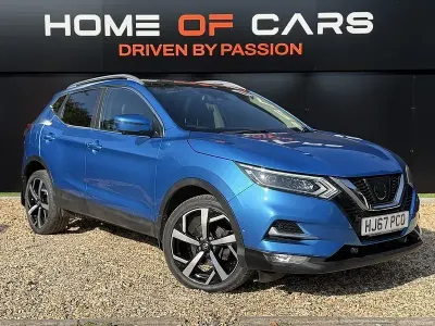 Used Nissan Qashqai Tekna 2017 Blue SUV