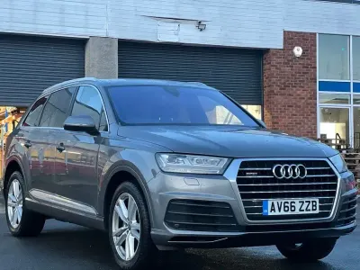 Used Audi Q7 S-Line 272 HP (200 kW) 2016 Grey SUV