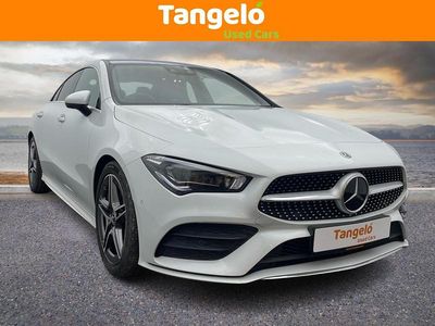 Used Mercedes CLA220 AMG Line Premium Plus 2019 White Sedan
