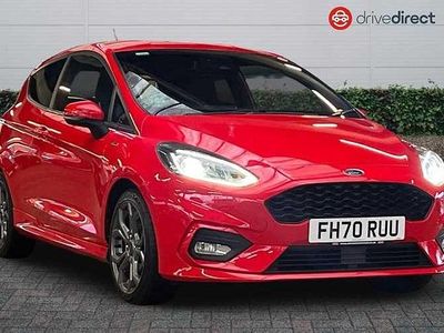 Red Used 2021 Ford Fiesta ST-Line Hatchback | £9,350 (Fair price)