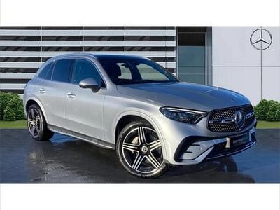 Silver Used 2024 Mercedes GLC300e AMG Line Premium SUV | £45,986 (Expensive)