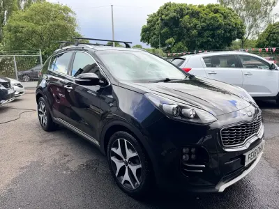 Used Kia Sportage GT-Line 139 HP (102 kW) 2018 Black SUV