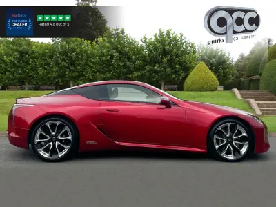 Used Lexus LC 500 Sport Line 2018 Radiant red Coupe