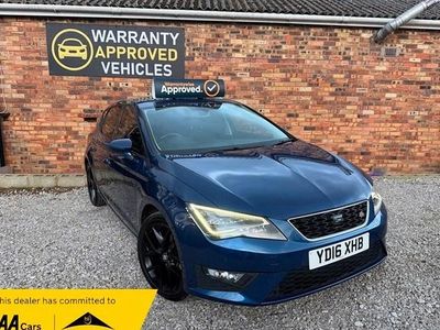 Used Seat Leon FR 150 HP (110 kW) 2016 Blue Hatchback