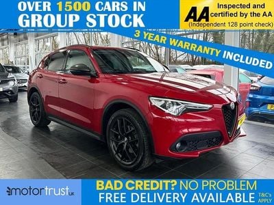 Red Used 2020 Alfa Romeo Stelvio SUV | £16,795 (Super price)