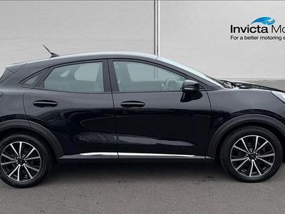 Used Ford Puma Titanium 125 HP (91 kW) 2021 Agate black metallic SUV