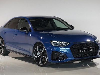 Used Audi A4 Black Edition 190 HP (139 kW) 2024 Blue Sedan