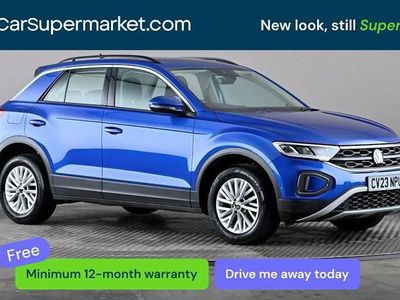 Used VW T-Roc Life 110 HP (80 kW) 2023 Blue SUV