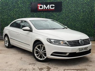 Used VW CC S 2014 White Sedan