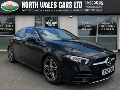 Used Mercedes A200 Executive 163 HP (119 kW) 2019 Black Hatchback