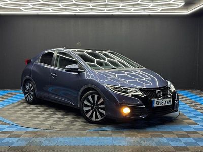 Used Honda Civic SR 2016 Blue Hatchback