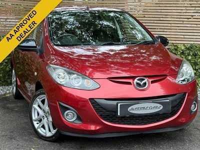 Used Mazda 2 102 HP (75 kW) 2014 Red Hatchback