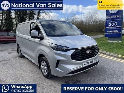 Used Ford Transit Custom Limited 136 HP (100 kW) 2024 Silver Van