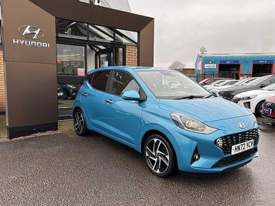 Turquoise Used 2022 Hyundai i10 Premium Hatchback | £14,490 (Fair price)