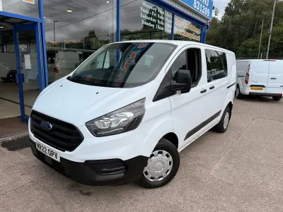 Used Ford Transit Custom 105 HP (77 kW) 2022 White Van