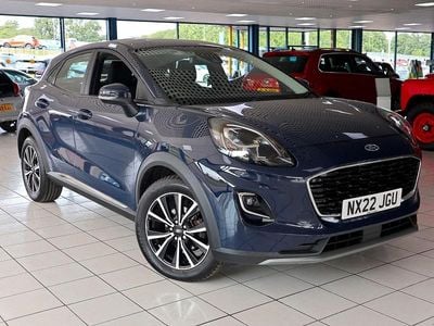 Blazer blue Used 2022 Ford Puma Titanium SUV | £15,989 (Good price)