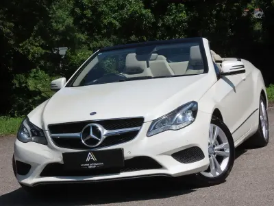 Used Mercedes E220 SE 2014 White Cabriolet