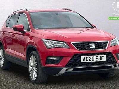 Used Seat Ateca XCELLENCE 116 HP (85 kW) 2020 Red SUV