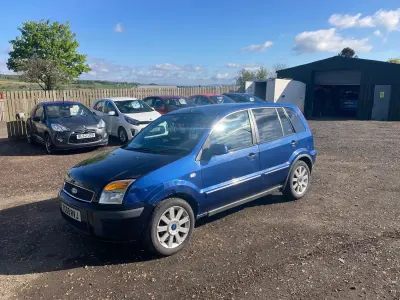 Usado Ford Fusion Titanium 2009 Azul Utilitario