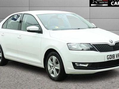 Usado Skoda Rapid SE 125 HP (91 kW) 2018 Branco Citadino