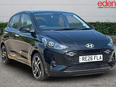 New Hyundai i10 Premium 79 HP (58 kW) 2025 Blue Hatchback