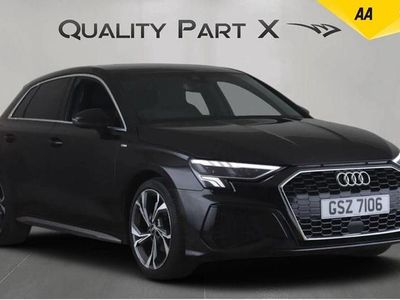 Used Audi A3 Sportback S-Line 110 HP (80 kW) 2023 Black Hatchback
