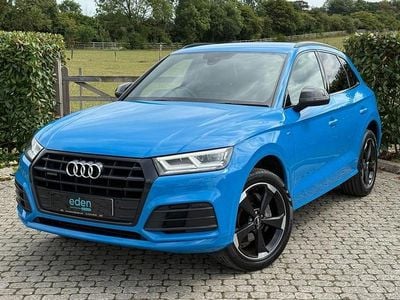 Used Audi Q5 Black Edition 190 HP (139 kW) 2019 Blue SUV