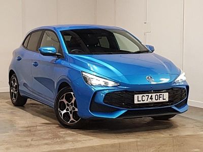 Used MG MG3 Trophy 194 HP (142 kW) 2024 Blue Hatchback