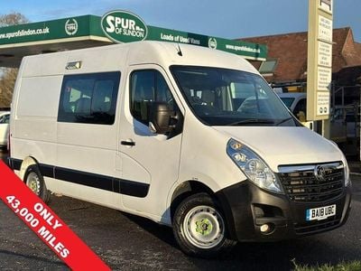 Used Vauxhall Movano 130 HP (95 kW) 2018 White MPV