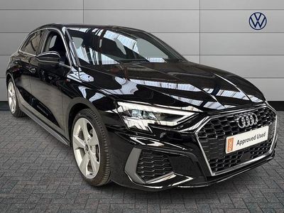 Used Audi A3 S-Line 147 HP (108 kW) 2024 Black Hatchback