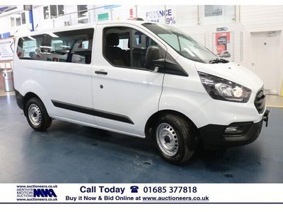 Used Ford Transit Custom 105 HP (77 kW) 2021 White MPV