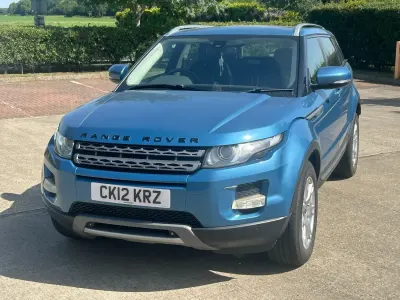 Used Land Rover Range Rover evoque Pure 150 HP (110 kW) 2012 Blue SUV