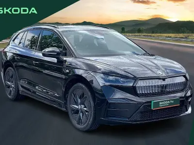 Used Skoda Enyaq iV vRS 250 kW (340 HP) 2024 Black SUV