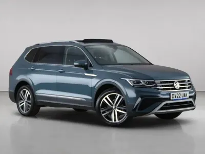 Used VW Tiguan Allspace Elegance 150 HP (110 kW) 2022 Blue SUV