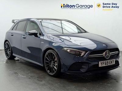 Used Mercedes A35 AMG Premium Plus 2019 Blue Hatchback