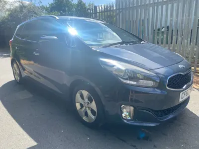 Used Kia Carens 2014 Blue MPV