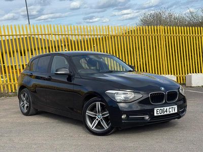 Used BMW 116 Sport Line 2014 Black Hatchback
