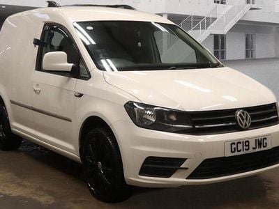 Used VW Caddy Trendline 102 HP (75 kW) 2019 White MPV