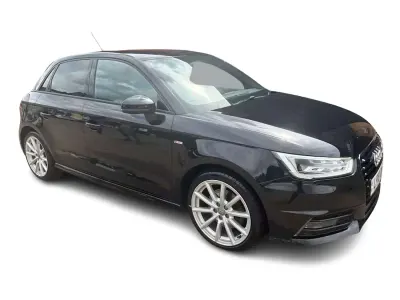 Used Audi A1 Sportback S-Line 125 HP (91 kW) 2018 Black Hatchback
