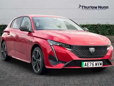Used Peugeot e-308 GTi 114 kW (156 HP) 2025 Elixir red Hatchback