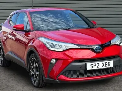 Used Toyota C-HR Design 122 HP (89 kW) 2021 Red SUV
