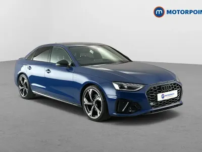 Used Audi A4 Black Edition 2023 Blue Sedan