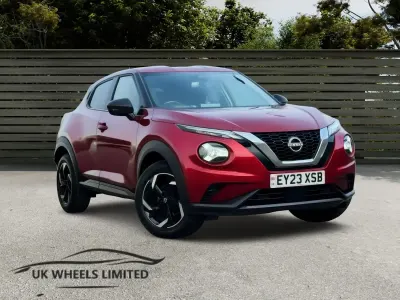 Used Nissan Juke N-Connecta 114 HP (83 kW) 2023 Red SUV
