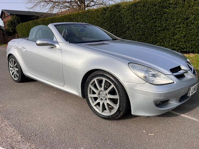 Used Mercedes SLK200 2005 Silver Cabriolet
