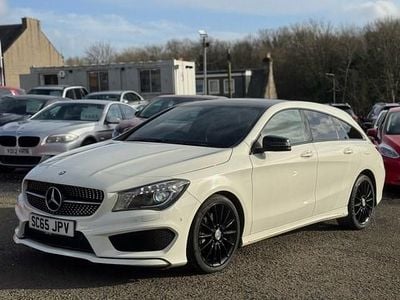 Used Mercedes CLA220 Shooting Brake AMG 177 HP (130 kW) 2015 White Estate