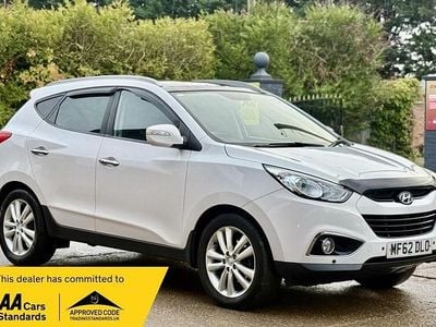 White Used 2012 Hyundai ix35 Premium SUV | £5,790 (Fair price)