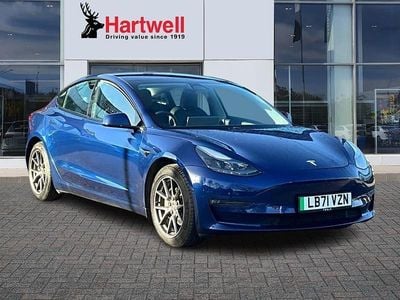 Blue Used 2021 Tesla Model 3 Long Range AWD Sedan | £19,999 (Fair price)