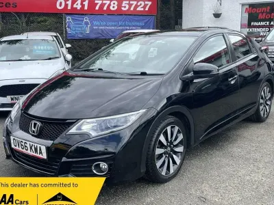 Used Honda Civic SE Plus 142 HP (104 kW) 2016 Black Hatchback